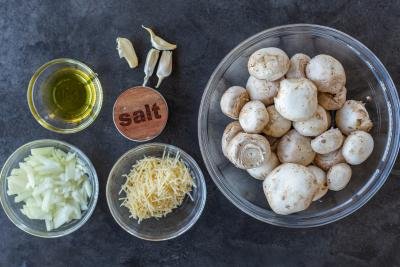 Ingredients for Sautéed Mushrooms