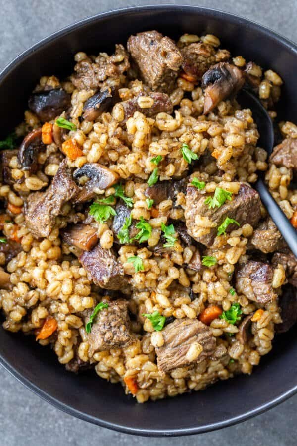 Beef and Barley Stew (Slow-Cooker ) – Momsdish