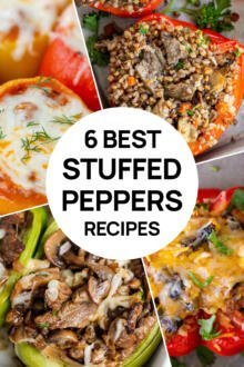 4 pictures of stuffed peppers recipes