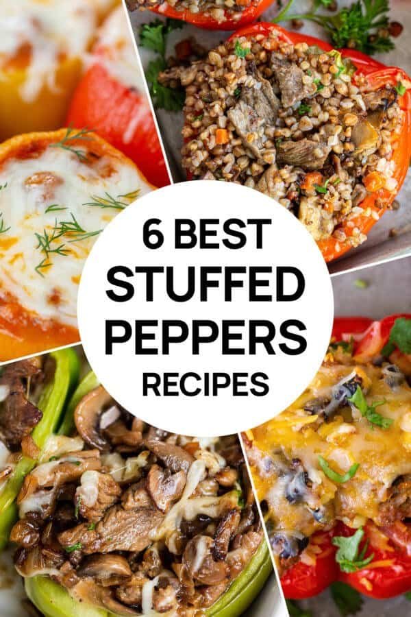 4 pictures of stuffed peppers recipes