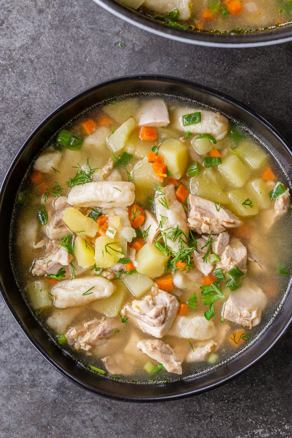 Mom's Chicken Dumpling Soup - Momsdish