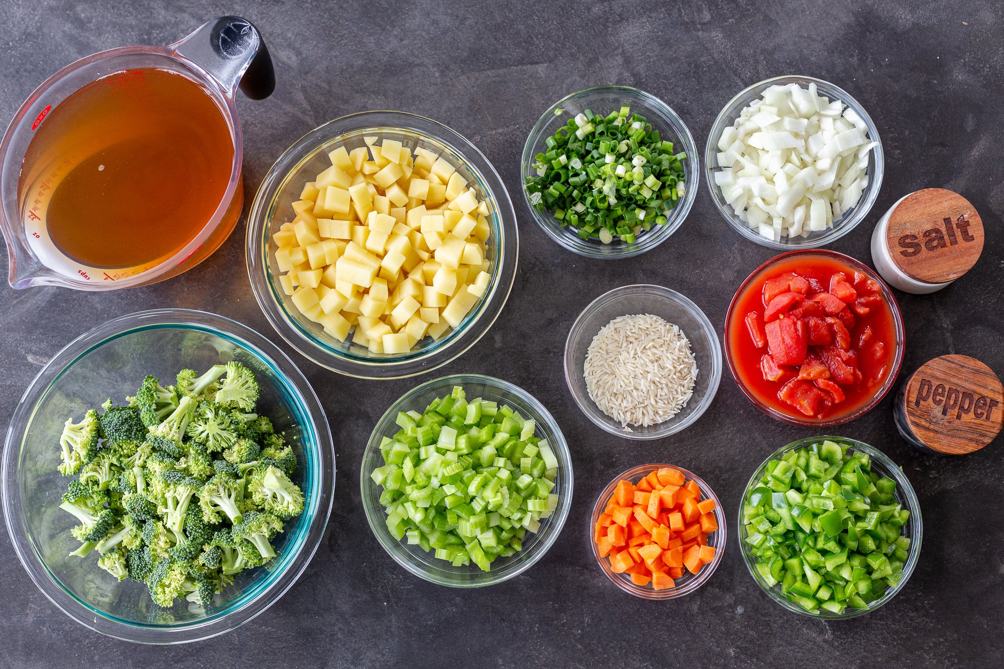 Crazy Easy Vegetable Soup - Momsdish