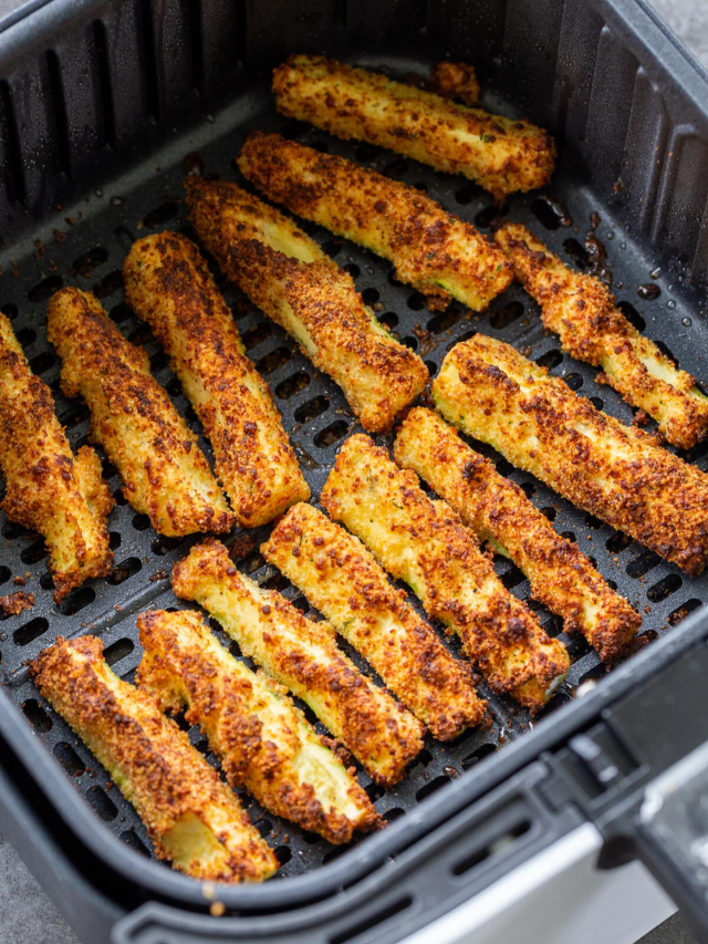 Air Fryer Zucchini Fries (Extra Crispy!) Story Momsdish