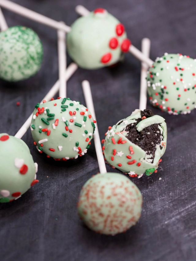 Christmas Cookie Ball Pops Story - Momsdish