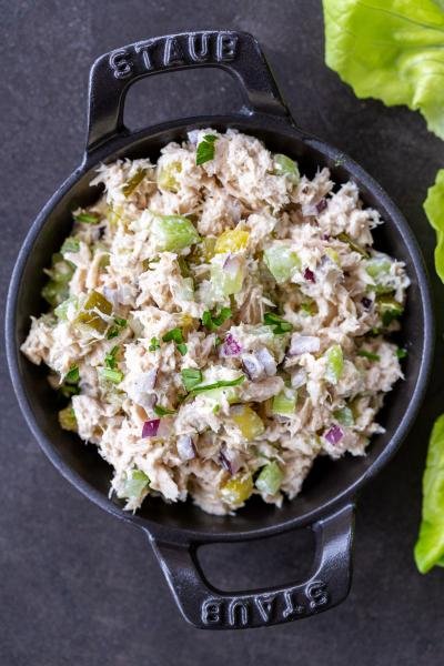 Healthy Tuna Salad (Crazy Easy) - Momsdish