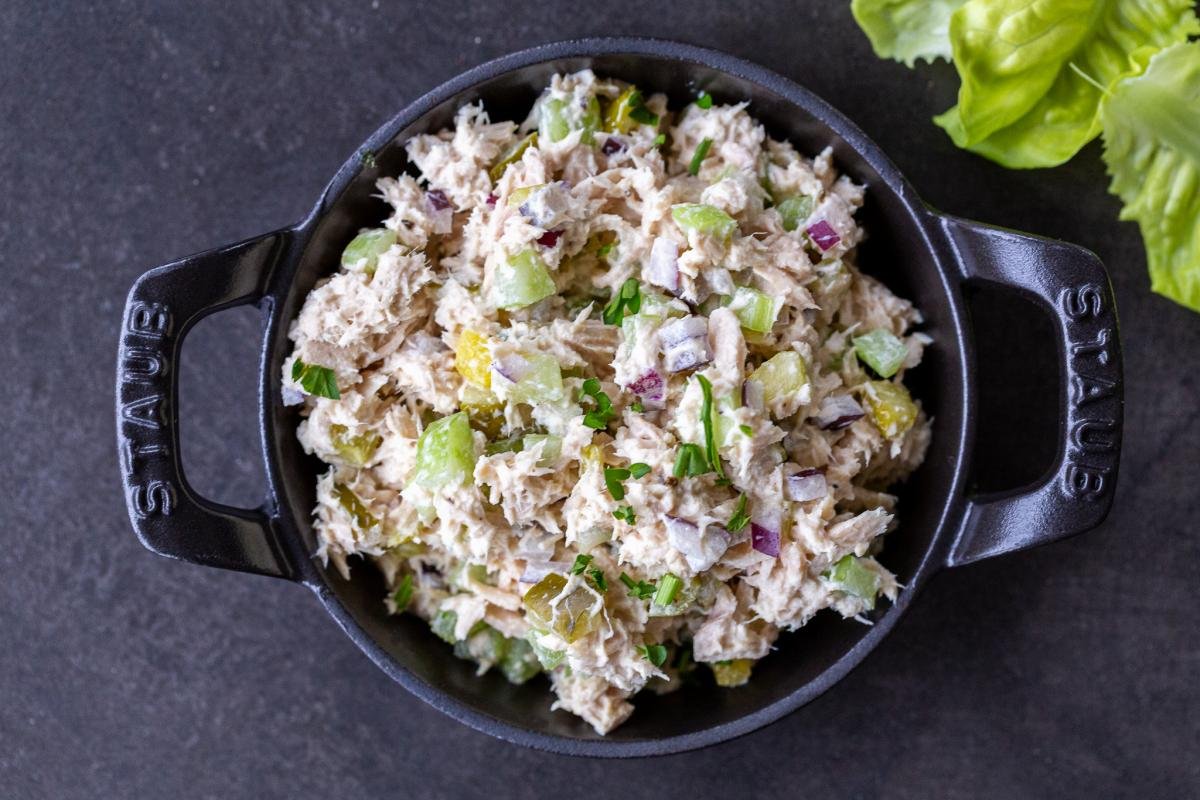 Healthy Tuna Salad (Crazy Easy) - Momsdish