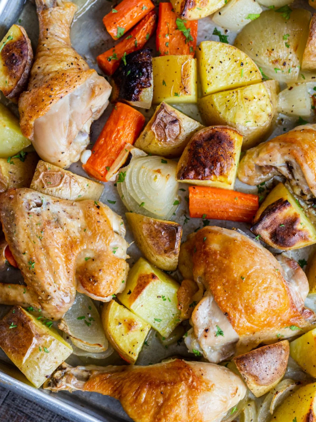 One Pan Chicken and Potatoes