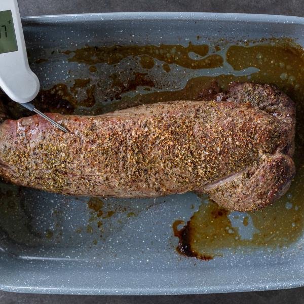 Beef Tenderloin in a banking pan