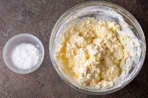 butter mixture with baking soda