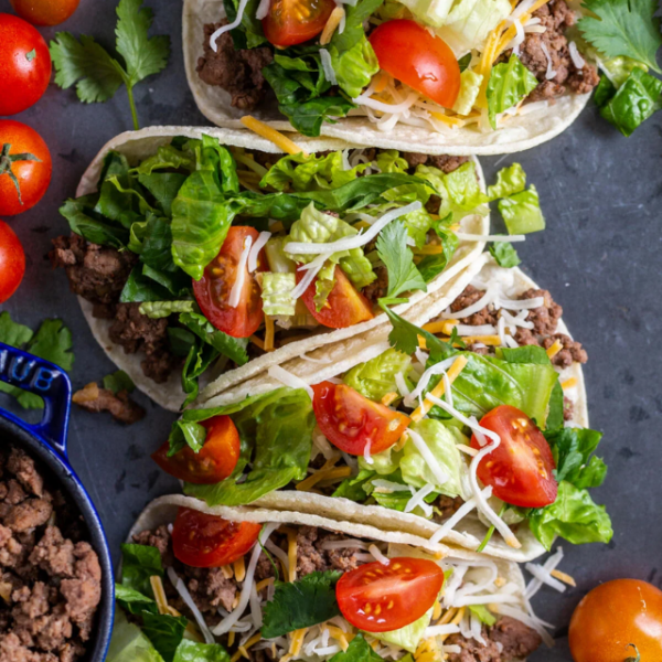 Easy Ground Beef Tacos (20 Minute Dinner) Story Poster Image
