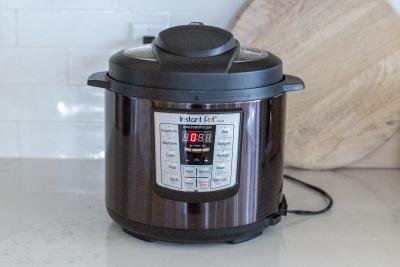 Instant pot turned on