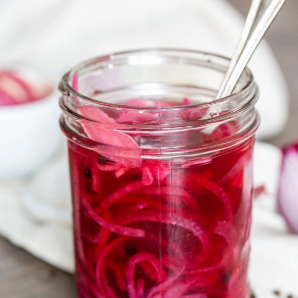 Pickled Onions Recipe (Quick & Easy) Story Poster Image