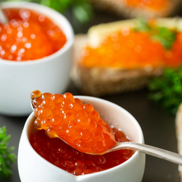 Salmon Caviar Recipe (Only 15 Minutes) Story Poster Image