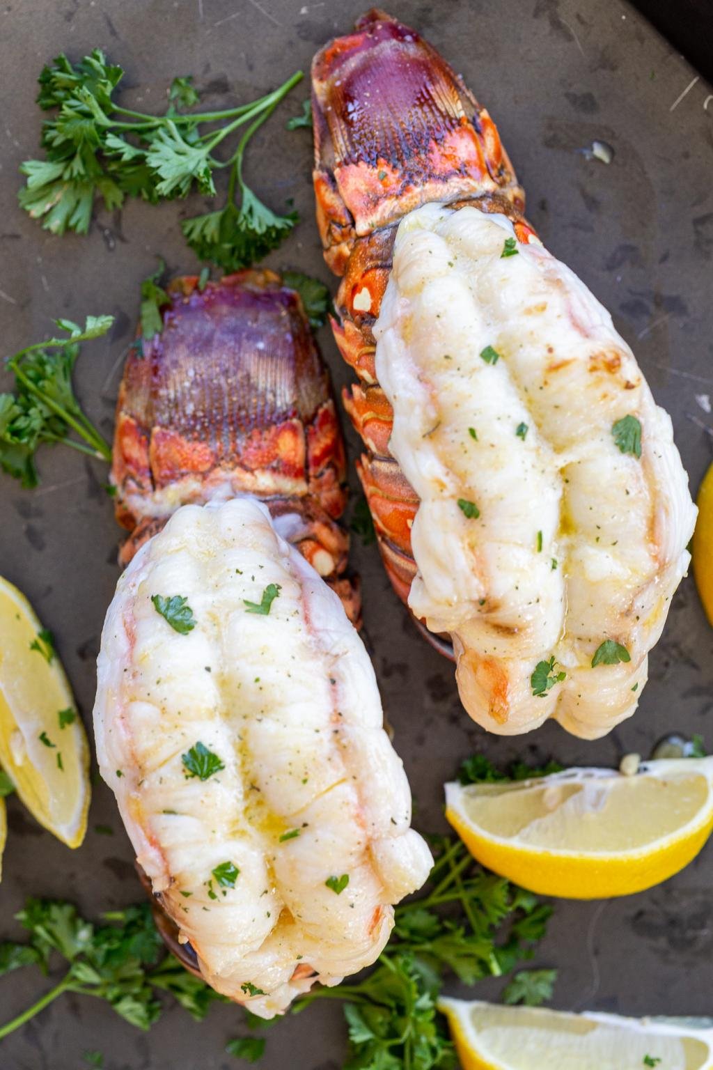The Best Broiled Lobster Tail - Momsdish