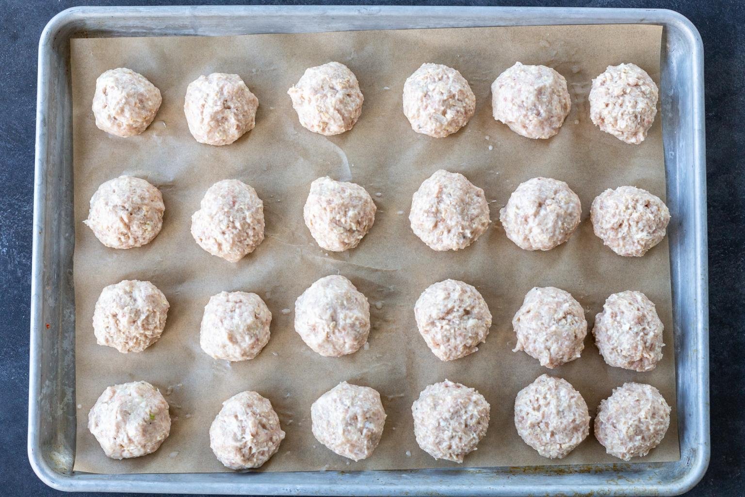 Baked Chicken Oatmeal Meatballs Momsdish