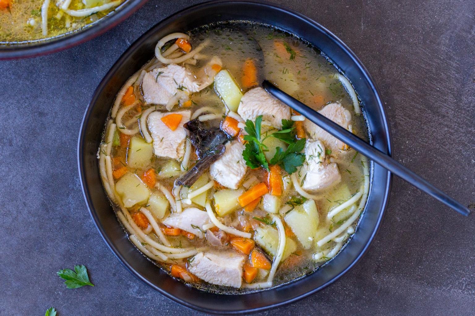 Chicken Mushroom Soup - Momsdish