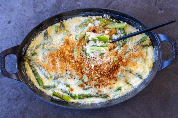 Easy Asparagus Casserole Recipe - Momsdish