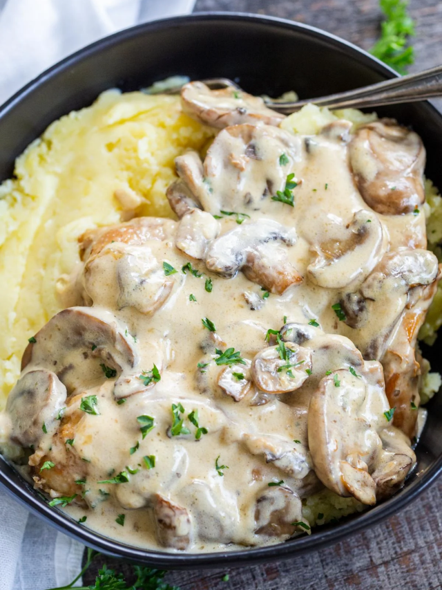 Instant Pot Chicken With Mushrooms Story Momsdish