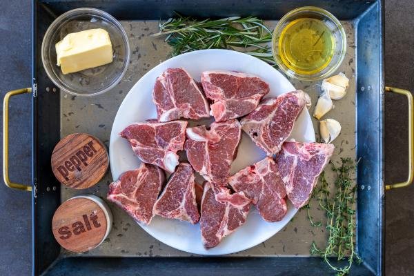 Pan Seared Lamb Loin Chops Ingredients