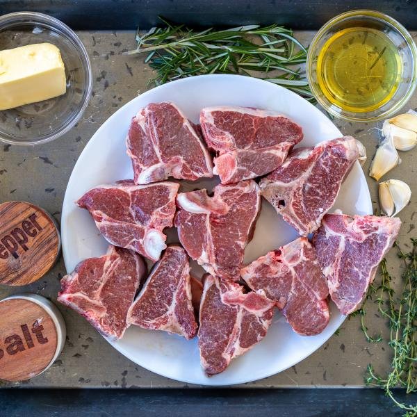 Pan Seared Lamb Loin Chops Ingredients