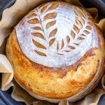 Sourdough Bread in a pan