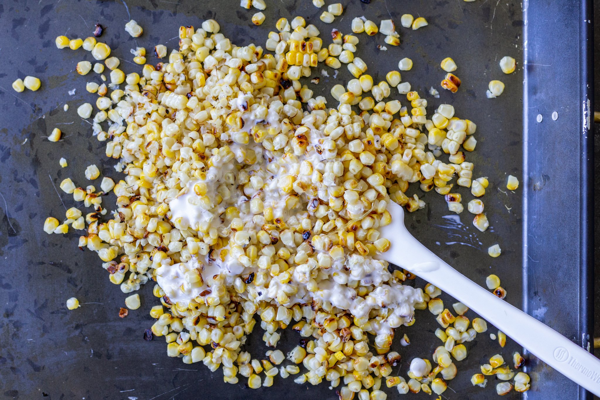 Easy Mexican Street Corn - And Hattie Makes Three