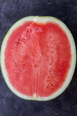 Half watermelon.