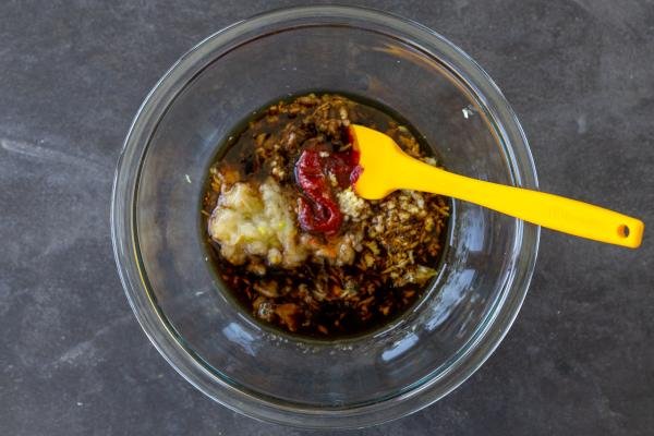 marinade in a bowl