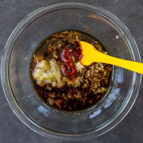 marinade in a bowl