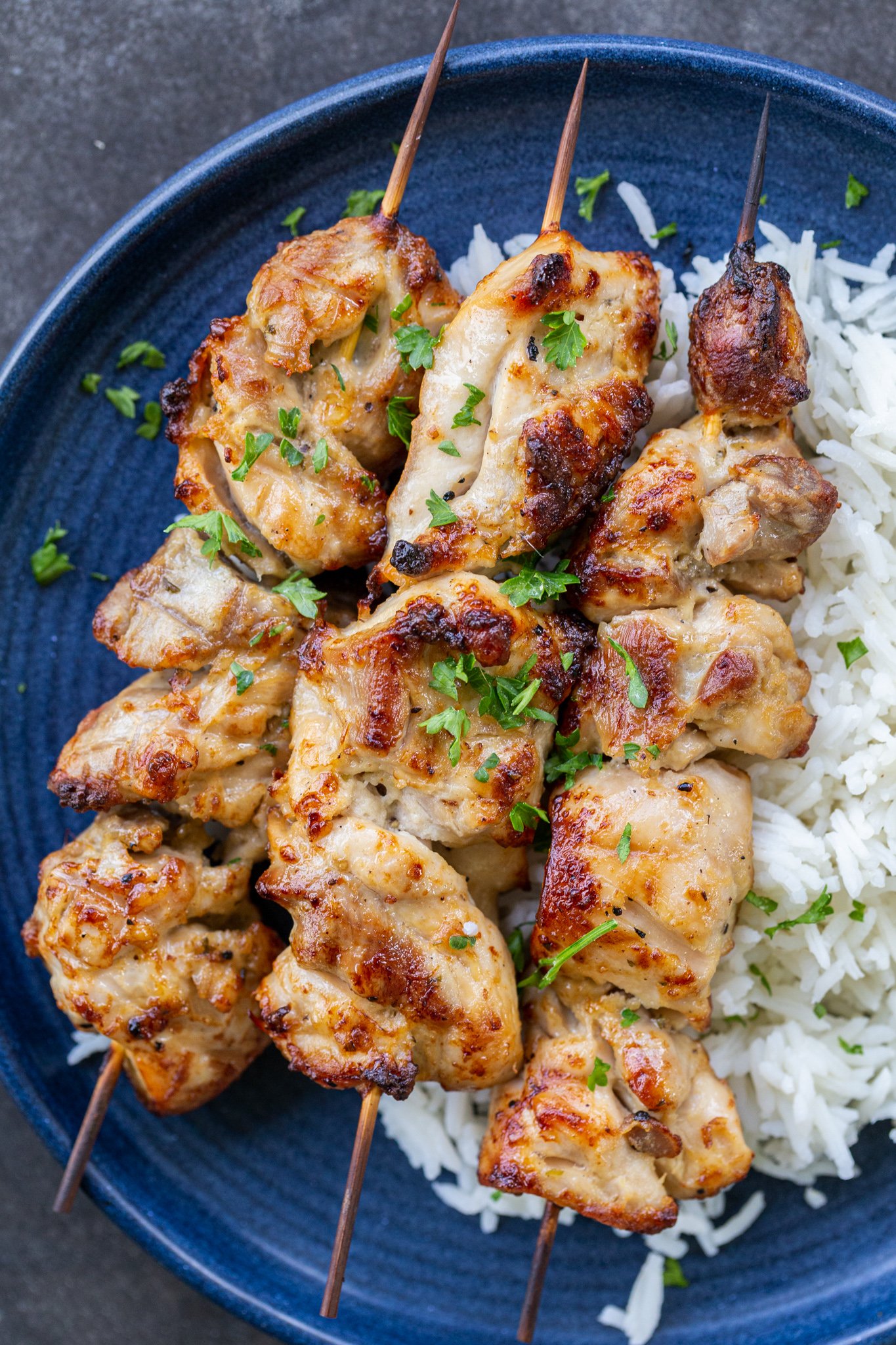 Grilled Chicken Kebabs - Momsdish