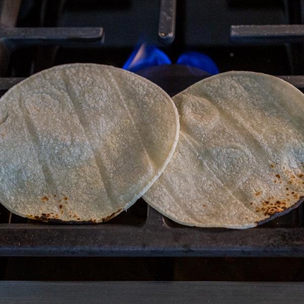 Eggs on a stove top.