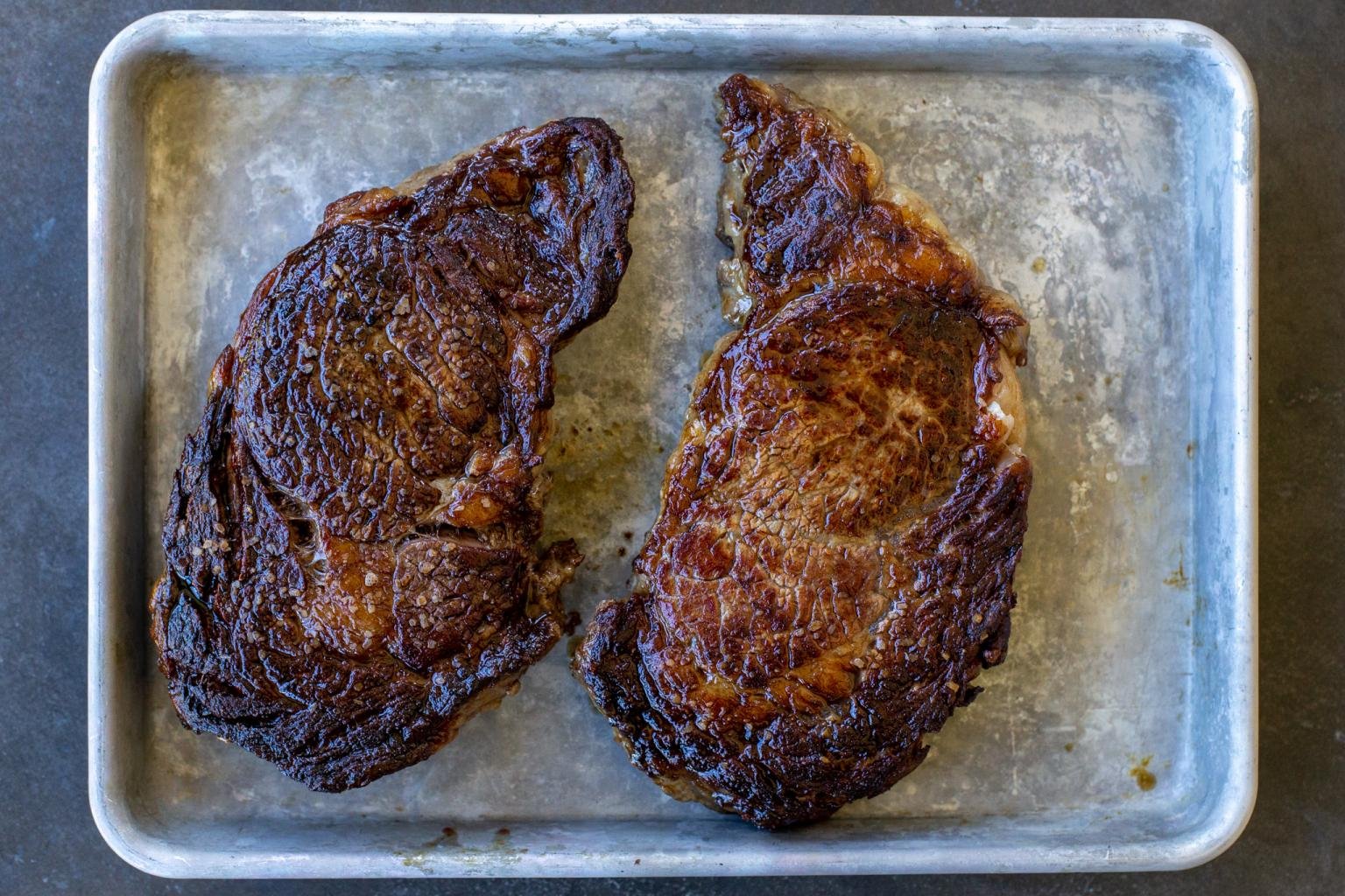 The Perfect Ribeye Steak in the Oven - Momsdish