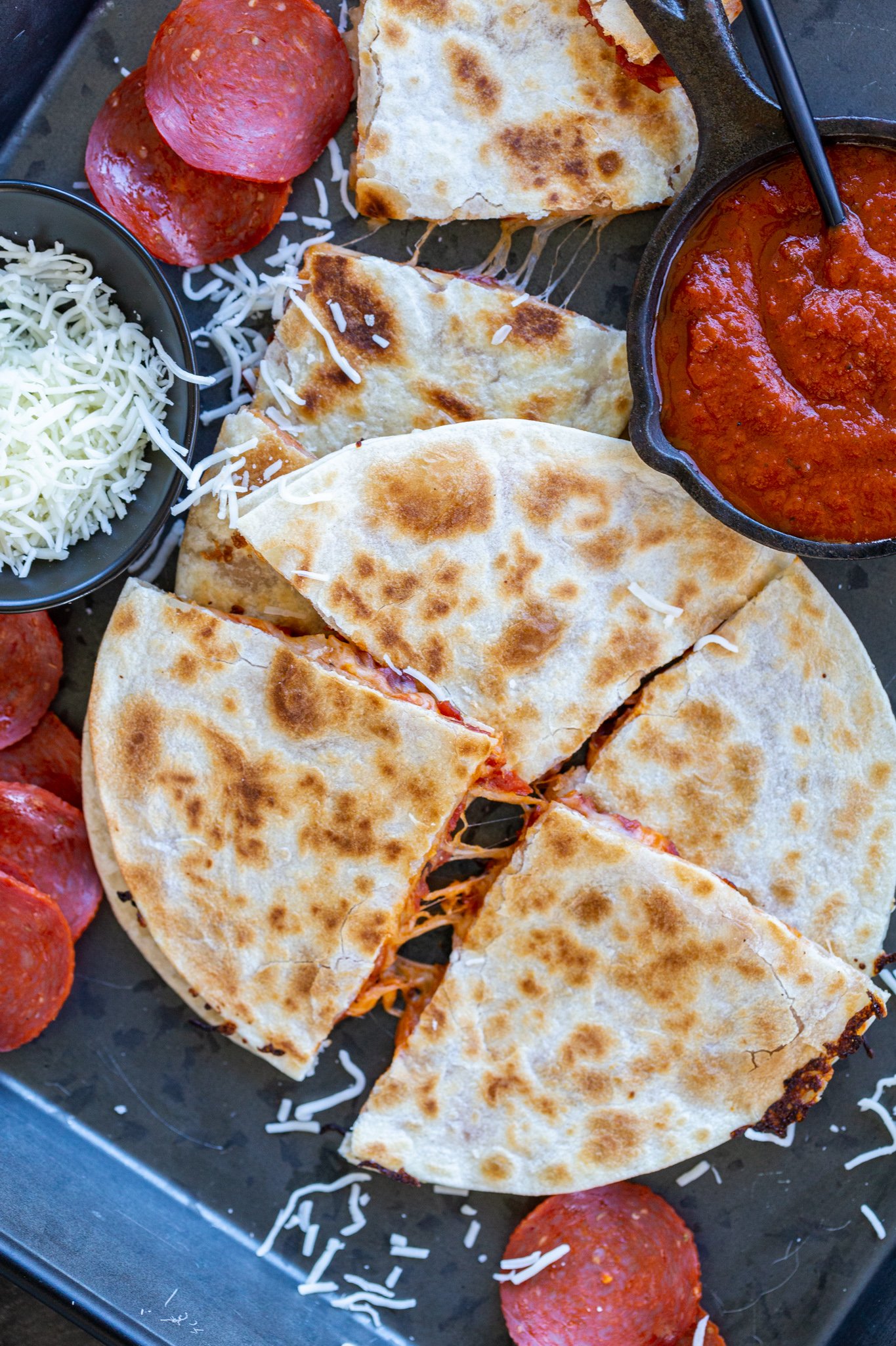 Easy Pizza Quesadilla (Kid Favorite) Momsdish