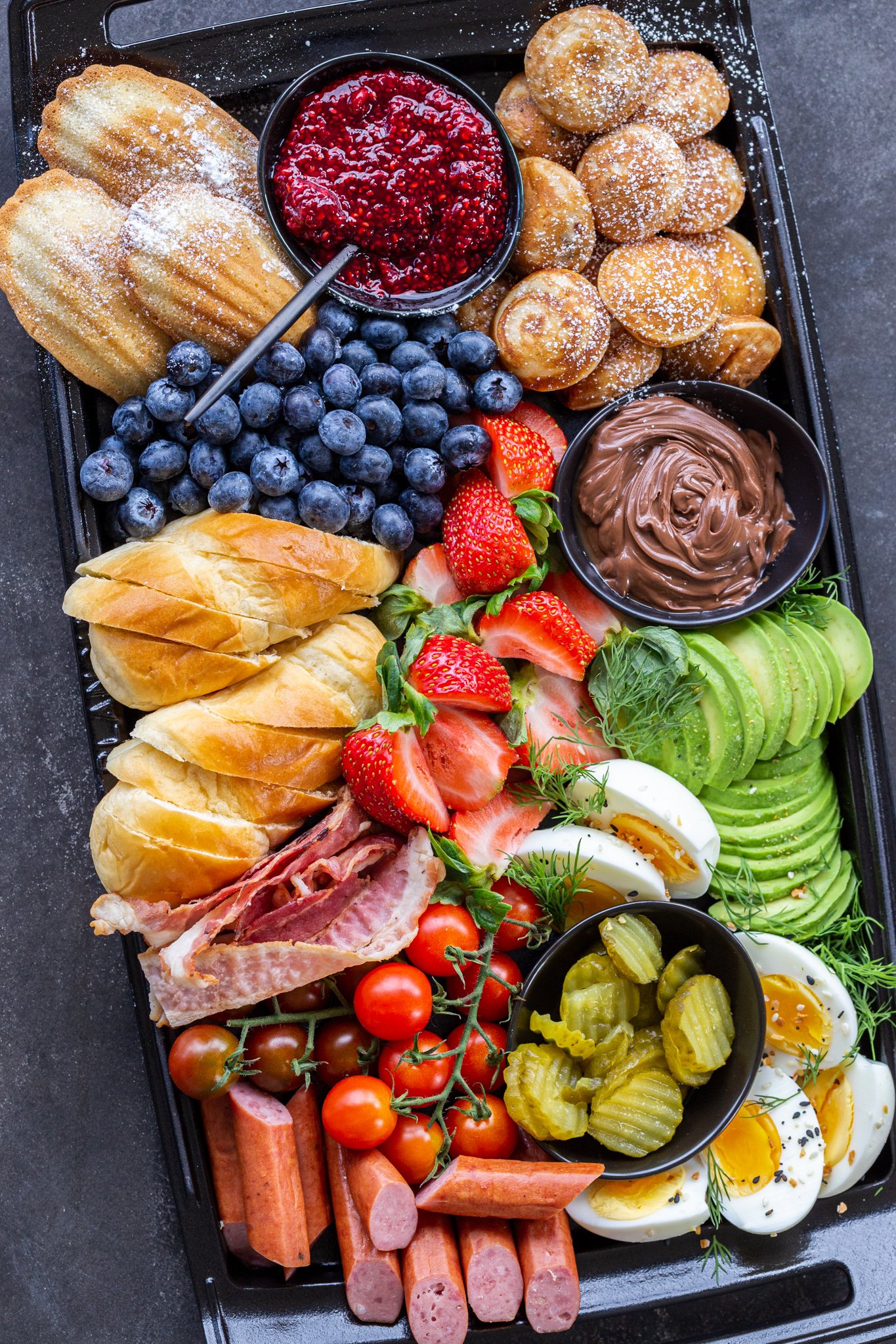 Breakfast Charcuterie Board - Britney Breaks Bread