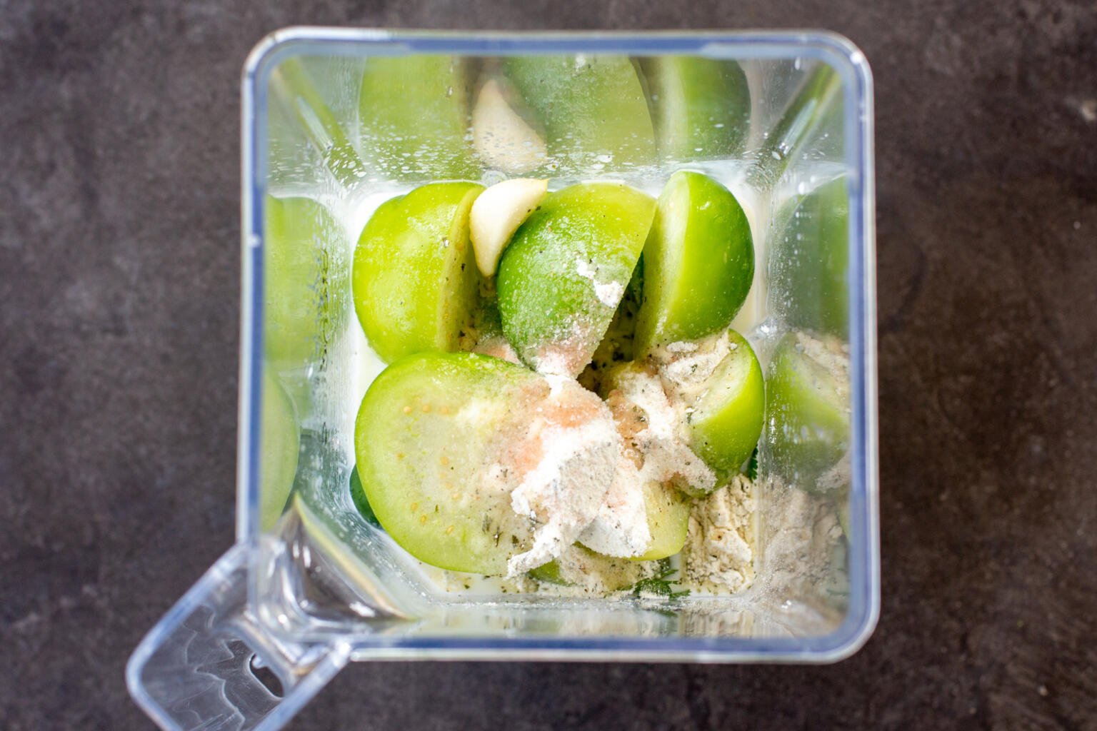 Creamy Tomatillo Dressing with Fresh Cilantro Momsdish