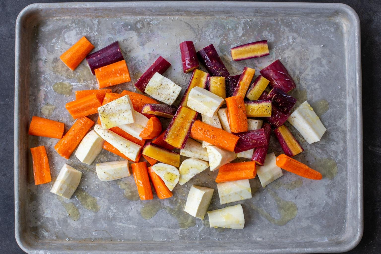 Oven Roasted Carrots And Parsnips Momsdish