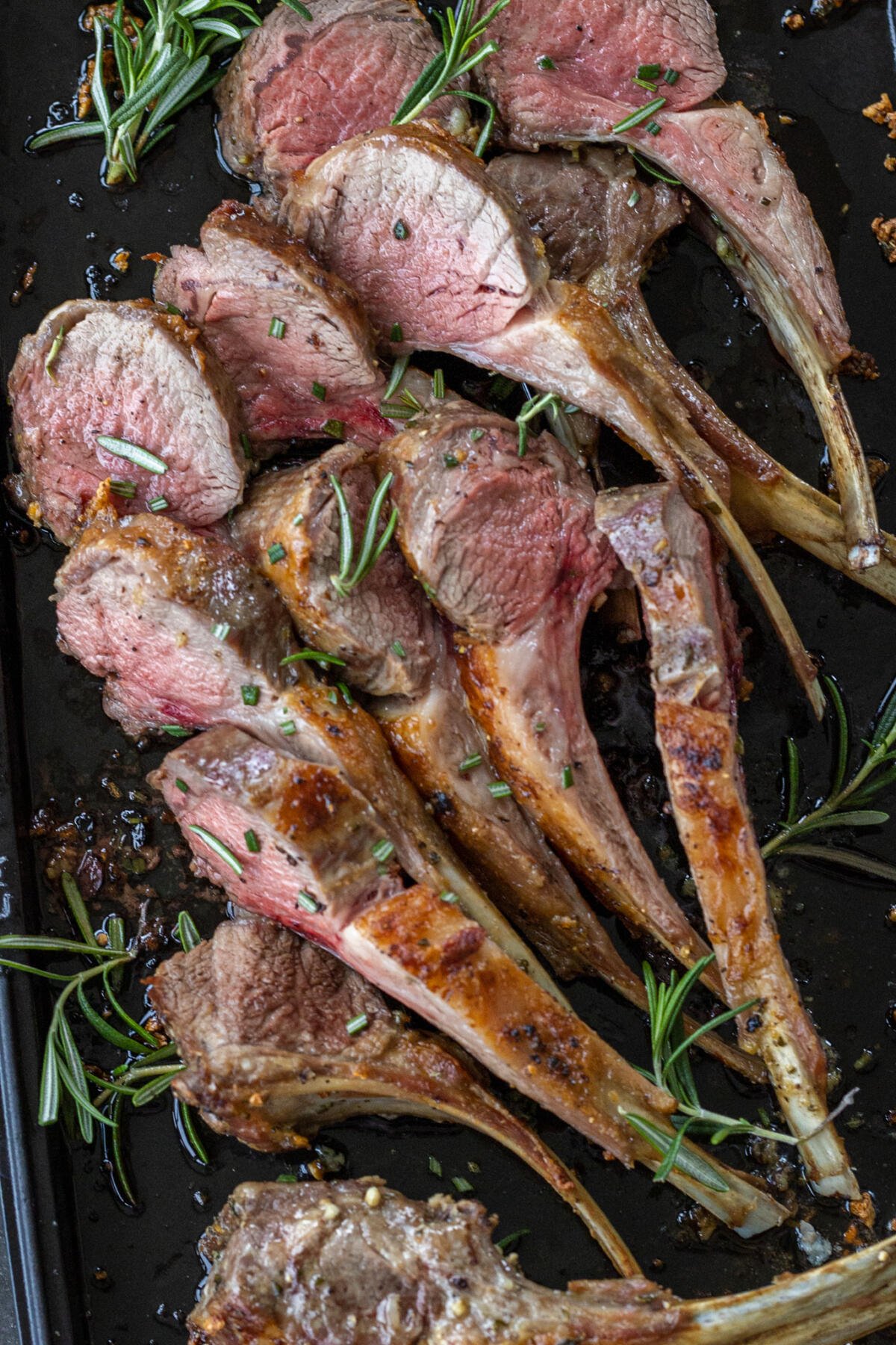 Roasted Rack of Lamb (Herb & Garlic) Momsdish