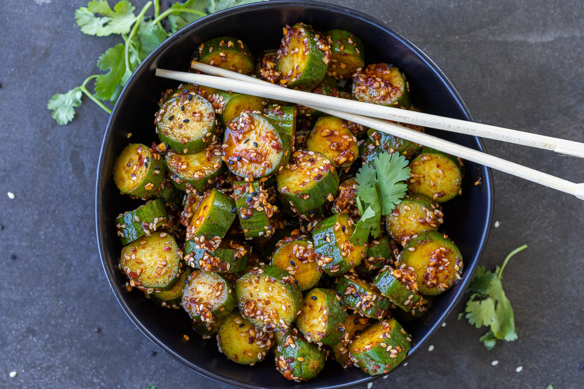 Easy Marinated Cucumbers (Mom's Recipe) - Momsdish