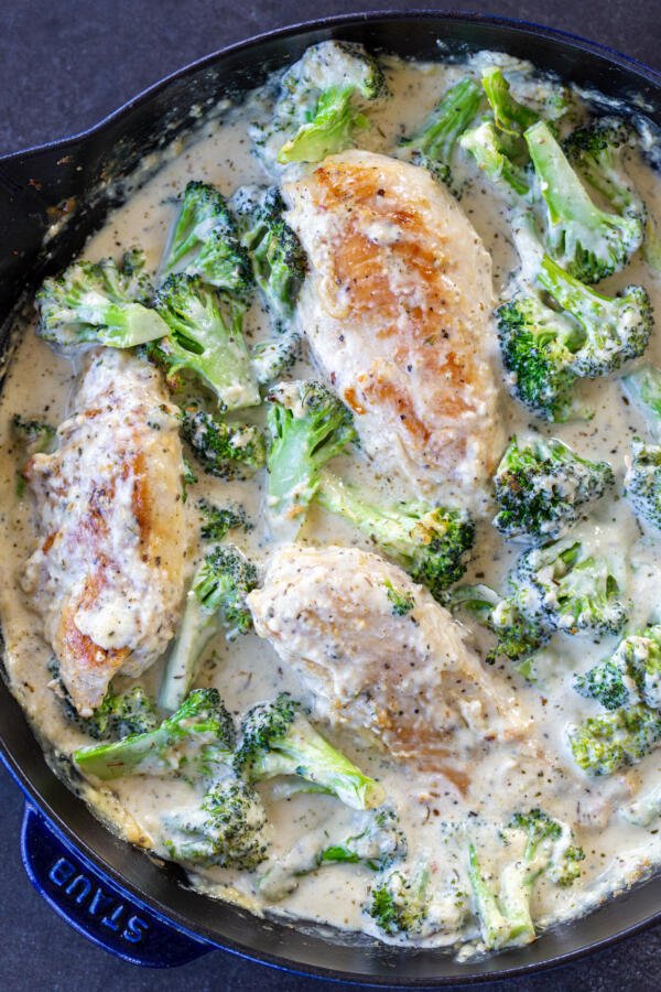 Creamy Chicken And Broccoli Momsdish