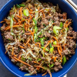 Egg Roll in a Bowl (One Pan) - Momsdish