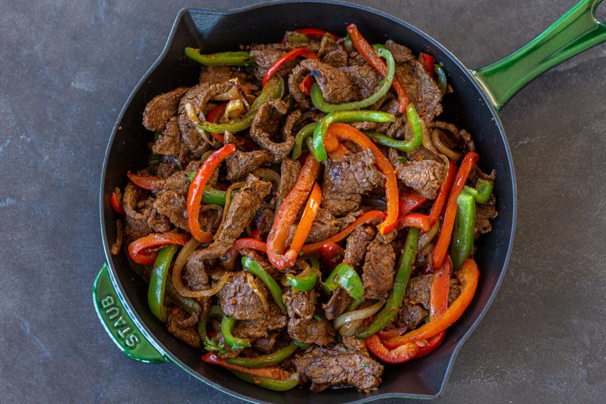 The Best Steak Fajitas Recipe - Momsdish