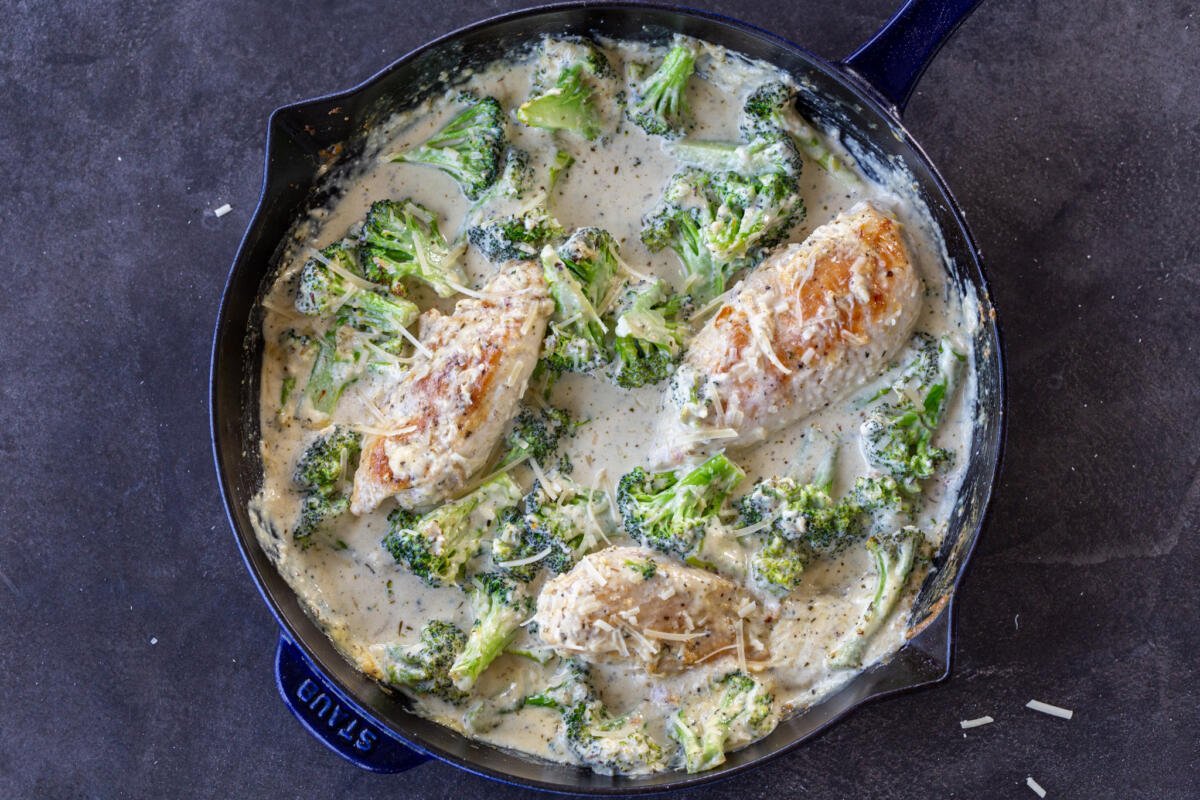 Creamy Chicken and Broccoli - Momsdish