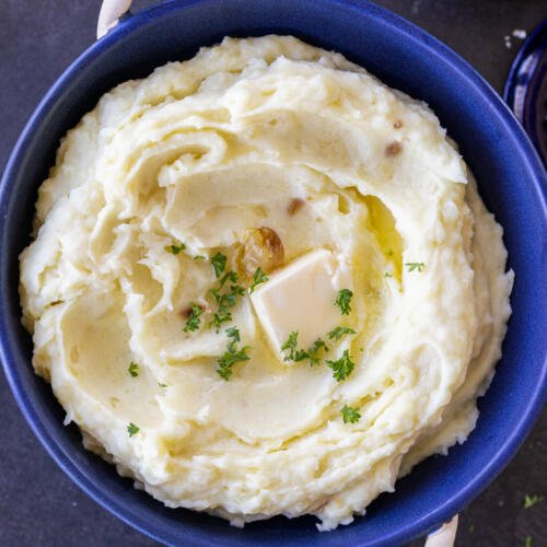 Garlic Mashed Potatoes - Momsdish