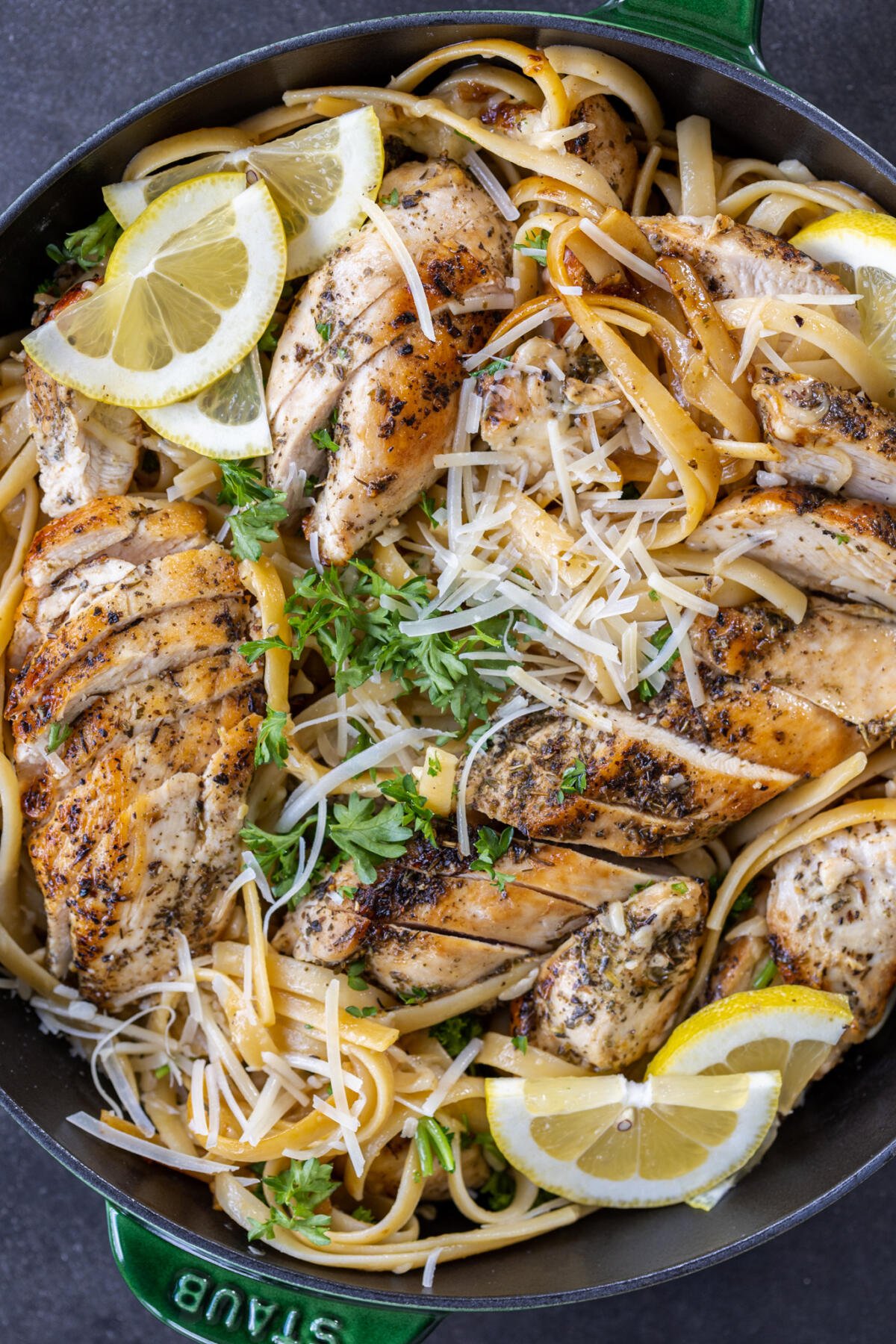 Lemon Chicken Pasta (30 Minute) - Momsdish