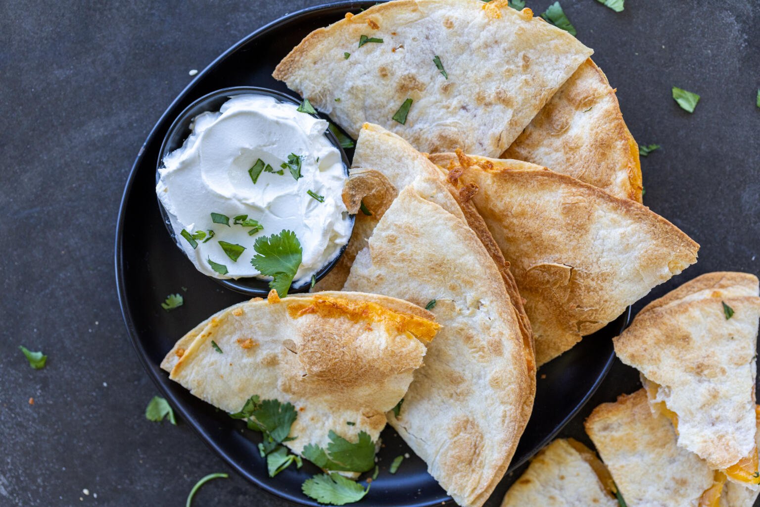 Air Fryer Quesadillas Momsdish