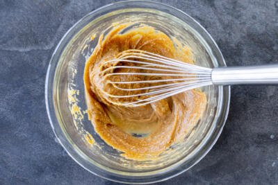 Whisked Peanut Sauce for Spring Rolls.