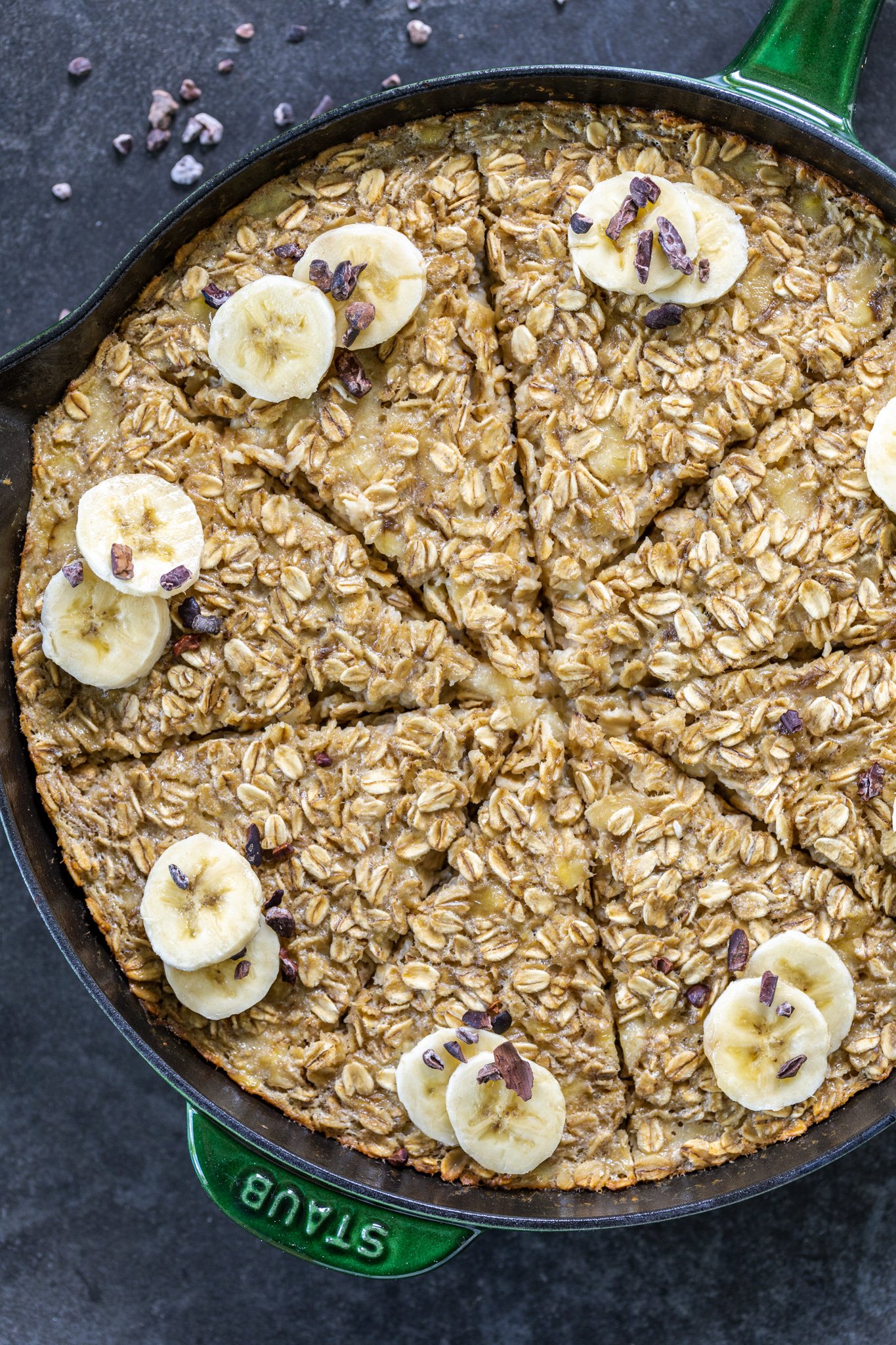 Banana Baked Oatmeal (Crazy Easy) - Momsdish