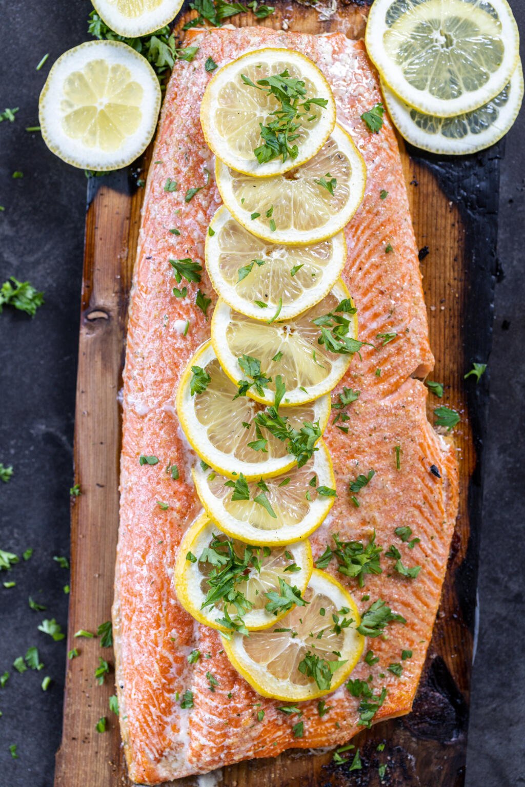 How To Grill Salmon on a Cedar Plank Momsdish