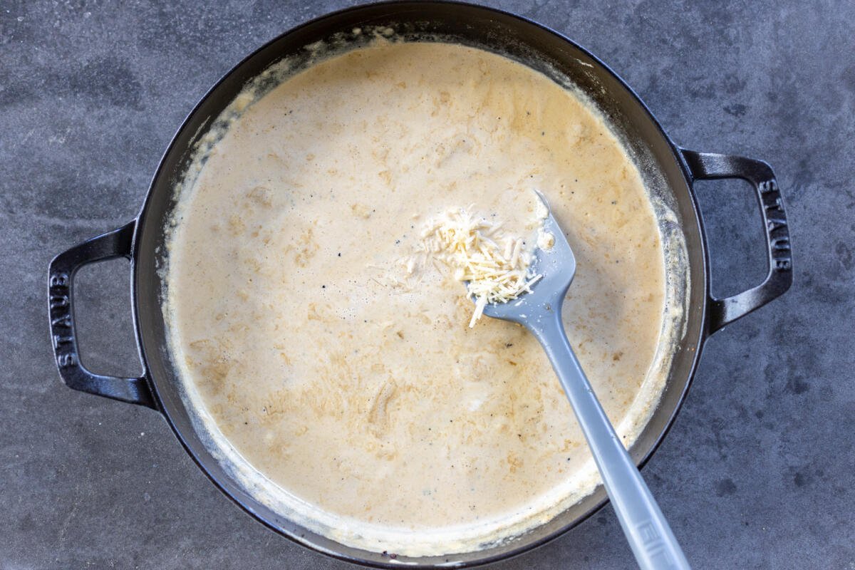 Creamy Chicken Pasta Recipe - Momsdish