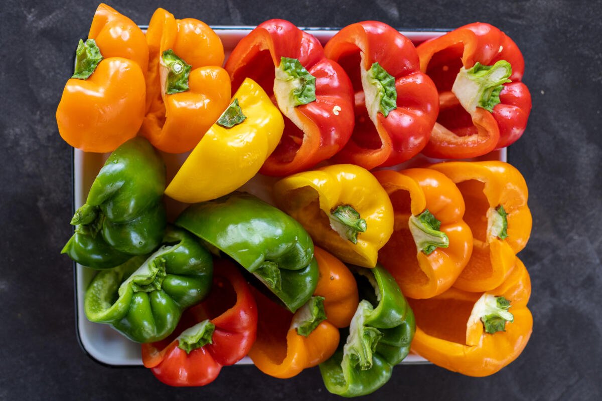 Ground Beef Stuffed Peppers - Momsdish